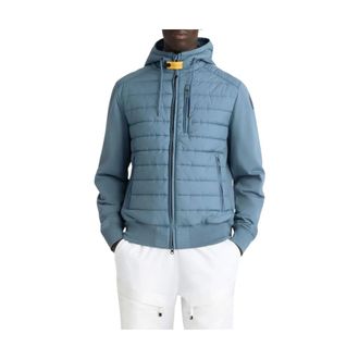 Parajumpers Winter Jackets, male, Blue, Size: 2XL Ivor Hooded Jacket