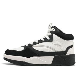 Anta (WMNS) ANTA High Top Skateboarding Shoes Black White 922348081-3