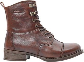 Ten Points Pandora Lace Boots Tanned Leather Freizeitstiefel f&uuml;r Damen | braun
