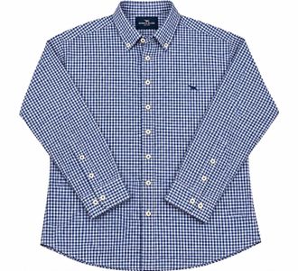 Rodd & Gunn Mens Gunn Check Oxford Shirt In Snow