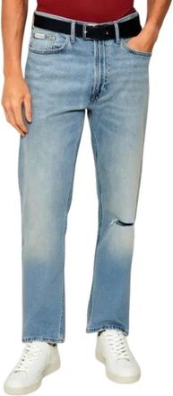 Calvin Klein Hombre, Vaqueros, Azul, Talla: W28