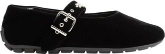 Simone Rocha Versierde Mary Jane Ballerina met Grip - Dames - Ballerinas - Zwart - 41 EU - Schoenen