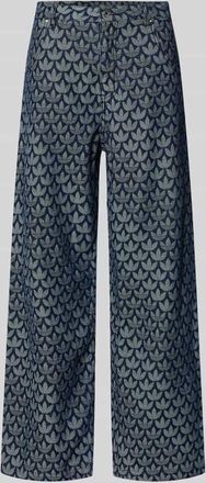 adidas Originals Wide Fit Jeans mit Eingrifftaschen in Jeansblau, Gr&ouml;&szlig;e 30