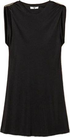 Twin-Set Abito corto con paillettes - Nero