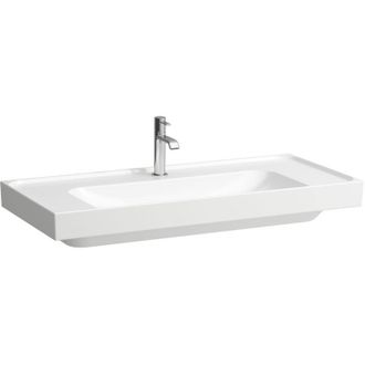 Laufen Laufen - Lavabo Meda, Empotrable, 1000x460mm, Repisa A Ambos Lados