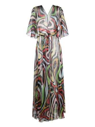 Pucci Vestaglia con stampa - Nero