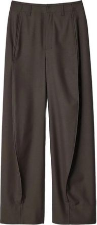 Christophe Lemaire Baggy Pants In Tropical Wool Blend
