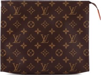 Louis Vuitton Toiletry Pouch Monogram Canvas 26 clutch bag - Bruin
