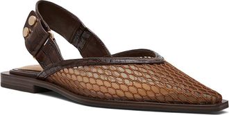 Steve Madden Shay High Womens Heels Brown Mesh : 7.5 M, Leather/Synthetic