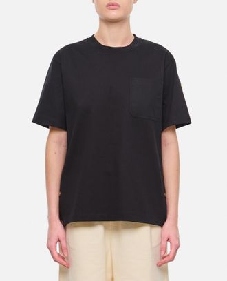 Moncler Black Crew Neck T-Shirt
