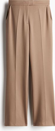 H&M Ausgestellte Jerseyhose - Beige