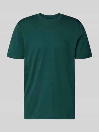 Mc Neal Regular Fit T-Shirt mit Logo-Stitching in Neon Gruen, Gr&ouml;&szlig;e XXXL
