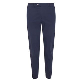 Roberto Ricci Design Rrd, Heren, Broeken, Blauw, Maat: 4XL Leer