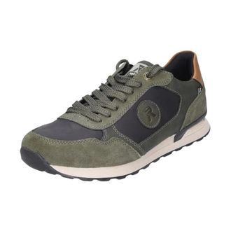 Rieker Sneakers - Heren - Schoenen - Groen - Maat: 45 EU Leer