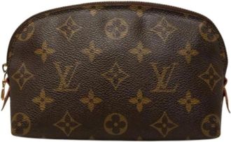 Louis Vuitton Pre-owned Cosmetic Pouch - Dames - Pre-owned - Bruin - Maat: ONE Size