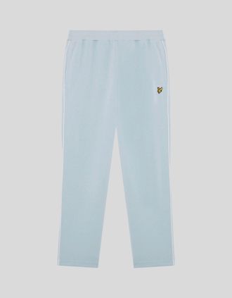 Lyle & Scott Lyle And Scott Mens Straight Leg Piped Track Pants - Blue - Size: 37/36/32