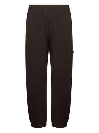 Stone Island elasticated-cuff track pants - Black