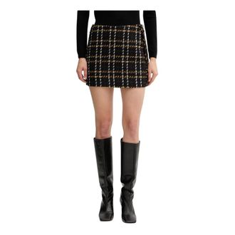 Silvian Heach Falda Higinio - Skirts - Mujer - Marr&oacute;n - 2XL