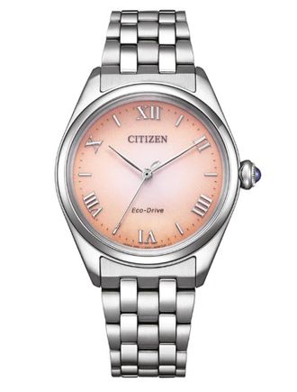 Citizen L Serie Dames Zilveren Horloge EM1140-80X