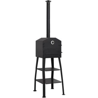 vidaXL Forno per Pizza da Esterno a Carbone con 2 Pietre Refrattarie - Vidaxl