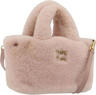 Miu Miu Pre-owned Hand Bag - Dames - Vintage Handtas - Roze - ONE Size - Vintage