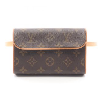 Louis Vuitton Brown Monogram Coated Canvas Leather Fanny Pack Sling Bag (Pre-Owned)
