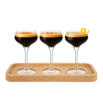 Final Touch Final Touch Espresso Martini Flight Set - 4 Pieces - 4.75 oz (140 ml)
