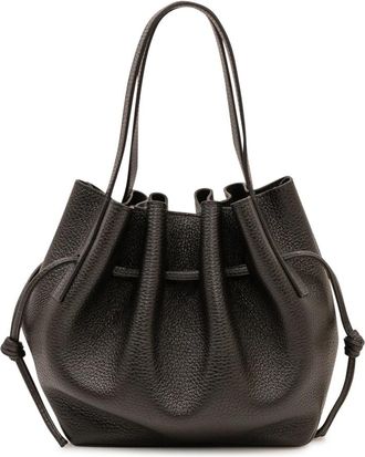 Yuzefi Zachte Gestructureerde Tas - Dames - Schoudertassen - Zwart - ONE Size - Tassen