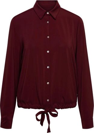 &Co Woman Overhemden, Dames, Rood, L, Polyester, Lotus Blouse