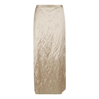 Antonelli Maxi Skirts, female, Beige, Size: XL Iride Skirt
