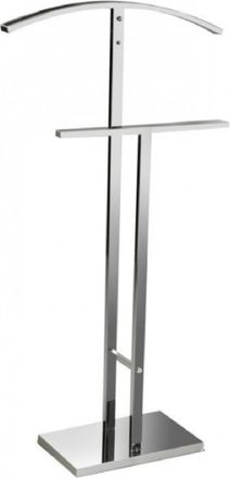 VERSA Galán de noche moderno en acero plateado