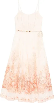 Zimmermann The Wanderlust Print Midi Dress