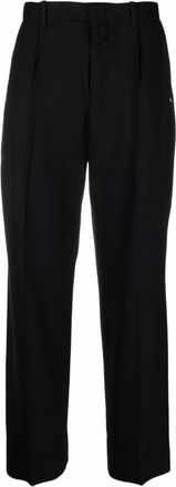 Our Legacy Borrowed Chino Wool Trousers - Mens - Wool/Cattle Horn/Cotton