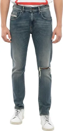 Diesel Blue Slim Distressed Jeans