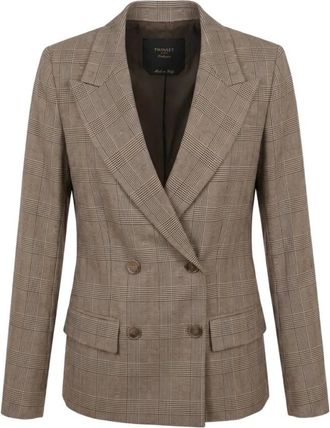 Twinset Blazers - Dames - Blazers - Bruin - M - Jassen