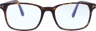 Tom Ford Blue Light Block Rectangular Mens Eyeglasses FT5831-B 052 51