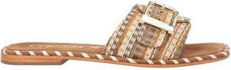 Colors Of California MONOBAND SANDAL IN RAFFIA