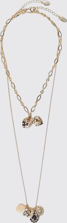 Twinset Collana in ottone placcato color oro