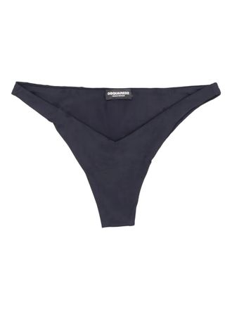Dsquared2 logo bikini bottom - Black