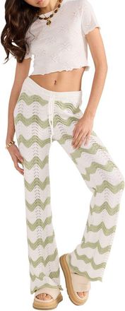 Minkpink Minkpink Jayden Crochet Wave Pant