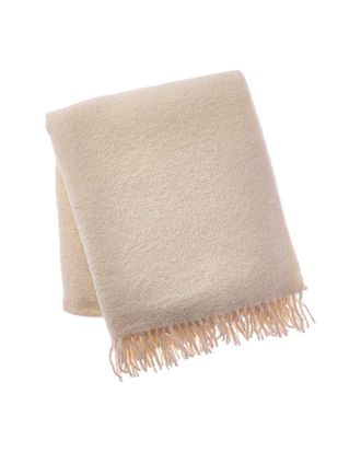 Amicale Cashmere Solid Alpaca-Blend Throw