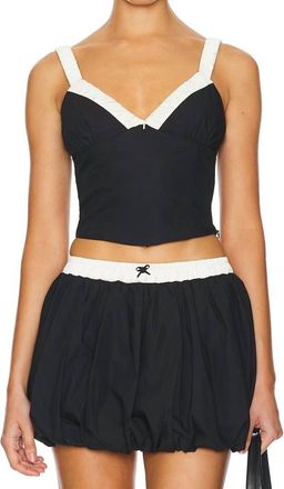 Nia Serafina Top In Black