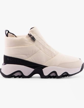 Sorel Womens Sorel KINETIC IMPACT PUFFY ZIP Womens Winter Boots White - Size: 7