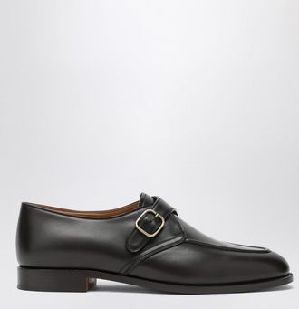 Loro Piana Sergio Derby shoes in ebony colour