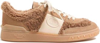 Valentino Garavani Upvillage Faux-Fur Sneakers