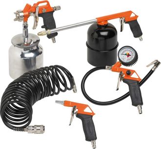 Black+Decker Black + Decker Accesorios Neum&aacute;ticos 5 Piezas 1 L Black+decker