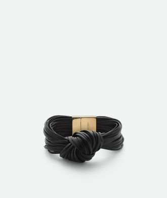 Bottega Veneta Knot Leather Bracelet - Bottega Veneta