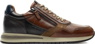 Ambitious Temple Zip Sneaker - Heren - Sneakers - Bruin - 39 EU - Leer - Schoenen