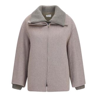 P.A.R.O.S.H. Giacca Doppia Lana e Trapuntata - - Jackets - Donna - Grigio - S
