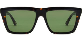 SmartBuy Collection Square Full Rim Plastic Mens Prescription Sunglasses Tortoiseshell Size Standard - SmartBuy Collection